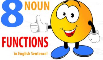 8 Functions of Nouns
