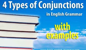 4 Types of Conjunctions in English With Examples