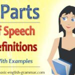 8 Parts of Speech With Examples