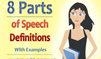 8 Parts of Speech With Examples