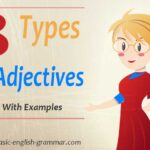 8 Types of Adjectives With Examples