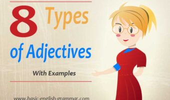 8 Types of Adjectives With Examples