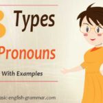 8 types of pronouns with examples