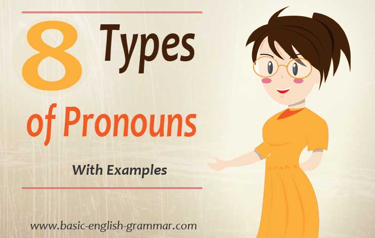 8 Types of Pronouns in English Grammar With Examples