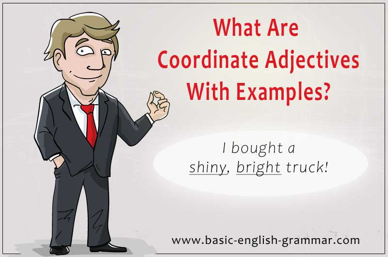 What are Coordinate Adjectives With Examples?