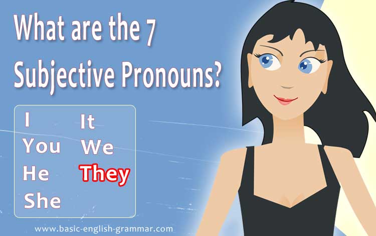What are the 7 Subjective Pronouns?